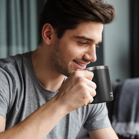 WETOWETO non-sweat exterior keeps hands dry during sipping.