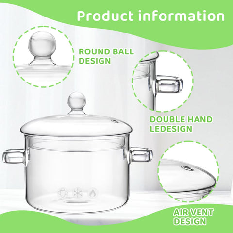 WETPYAKS glass pot is dishwasher-safe for effortless cleanup.