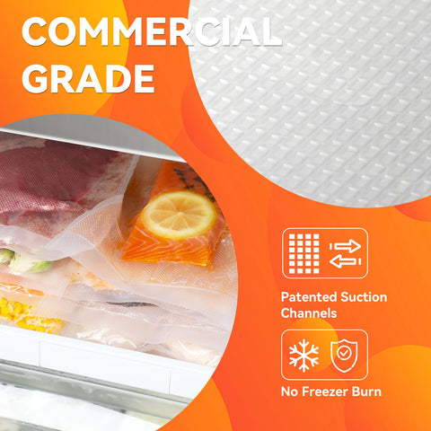 Wevac heavy-duty gallon bag keeping bulk foods fresh and organized.