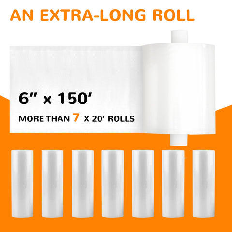 Wevac cutter box for roll enabling precise, easy bag trimming.