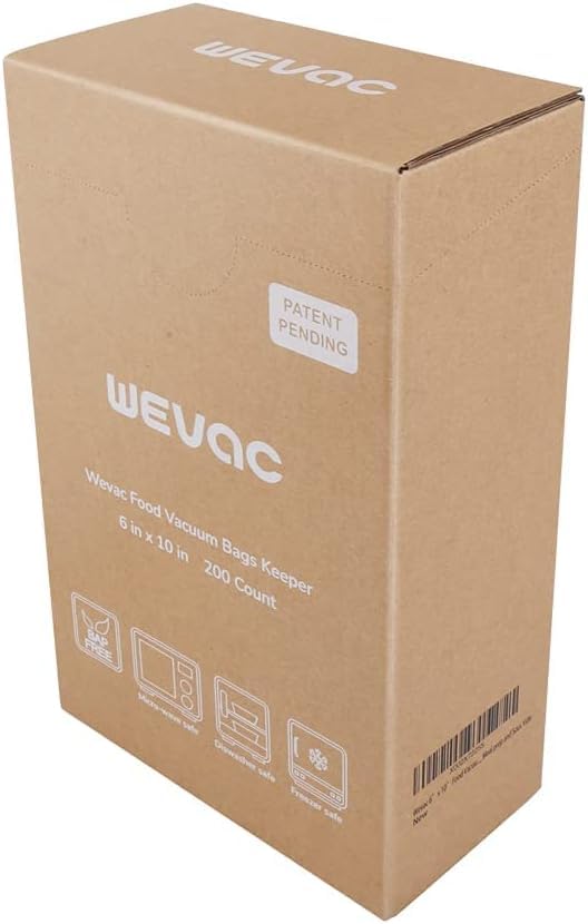 Wevac embossed channels for stronger suction and secure sealing
