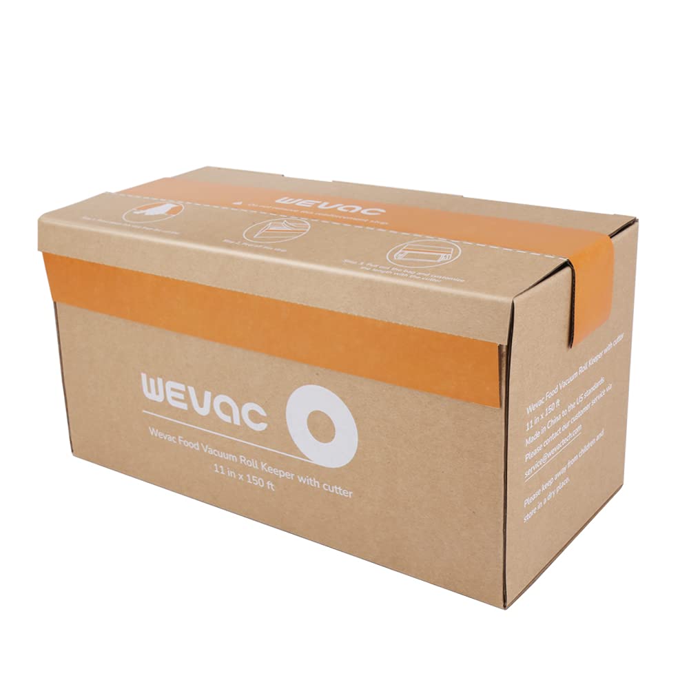 Wevac garden produce sealing roll extends freshness after harvest for herbs and veggies.