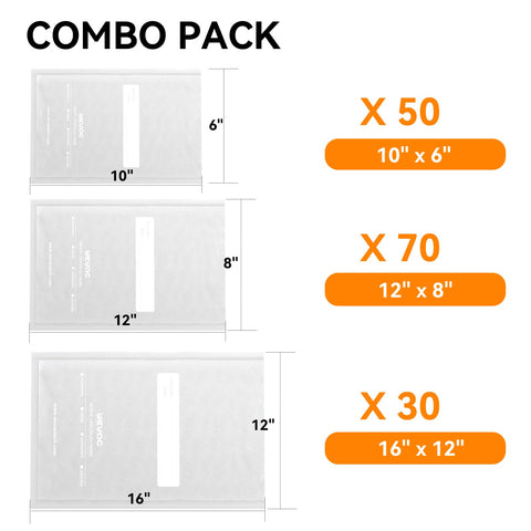 Wevac heavy-duty seal bags built for durable everyday use.