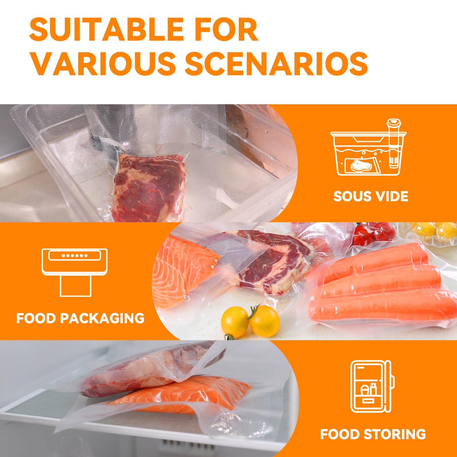 Wevac Lite affordable quality seal rolls ideal for everyday kitchens.