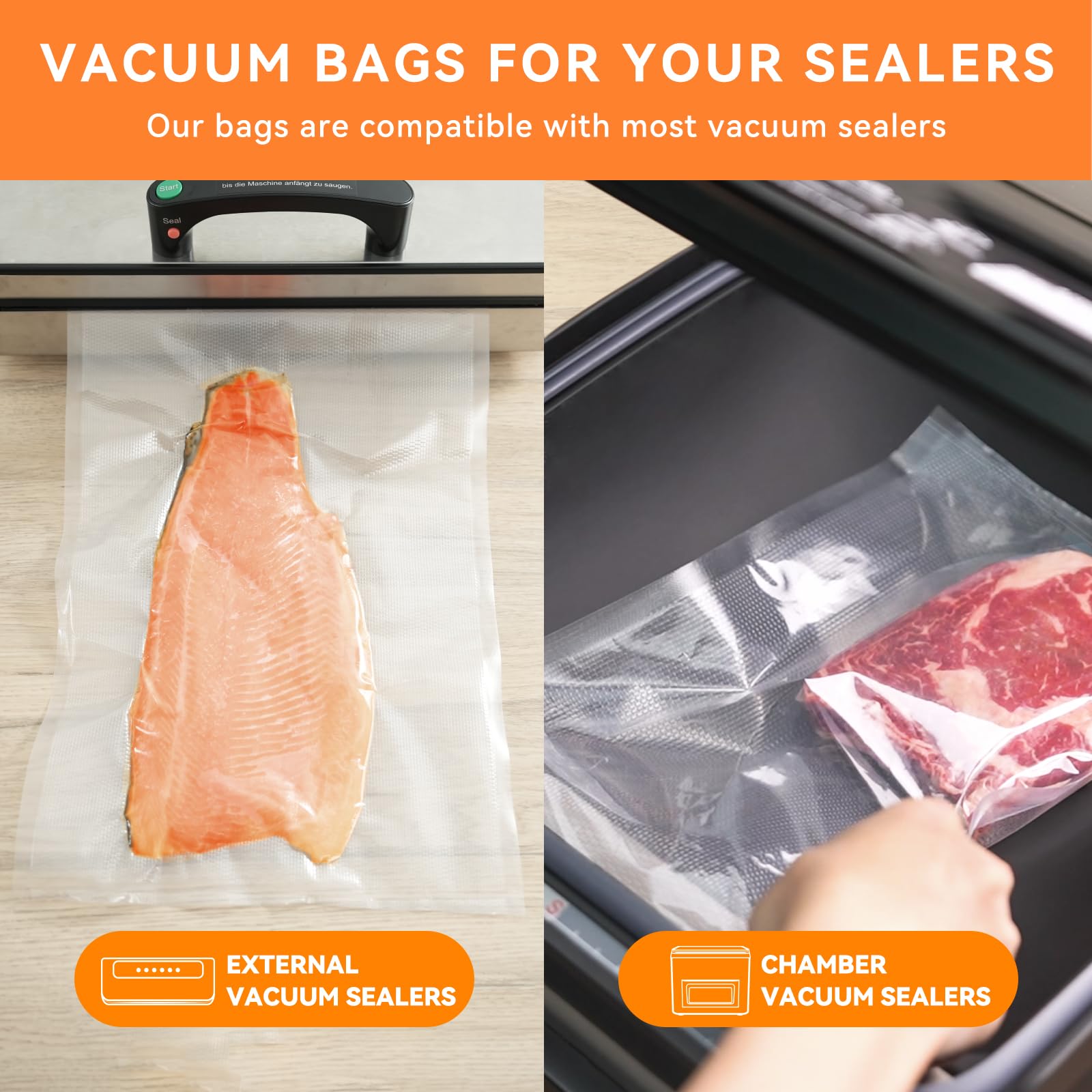 Wevac rolls with dispenser ideal for home meal prep tasks.