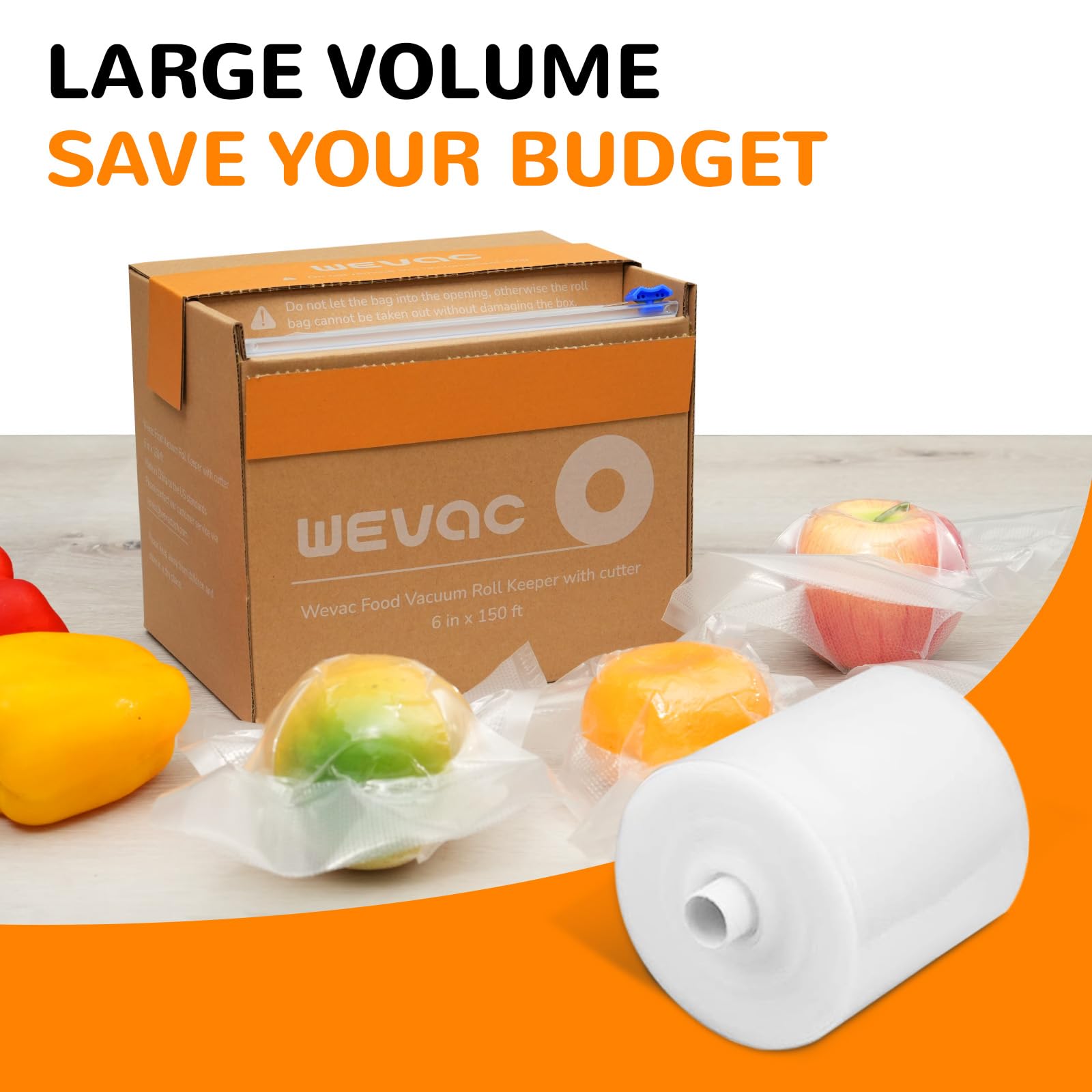 Wevac sous vide and freezer storage bags support flexible cooking.