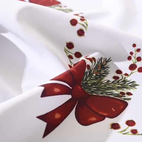 Wrinkle-resistant Wewoch tablecloth stays smooth after storage.