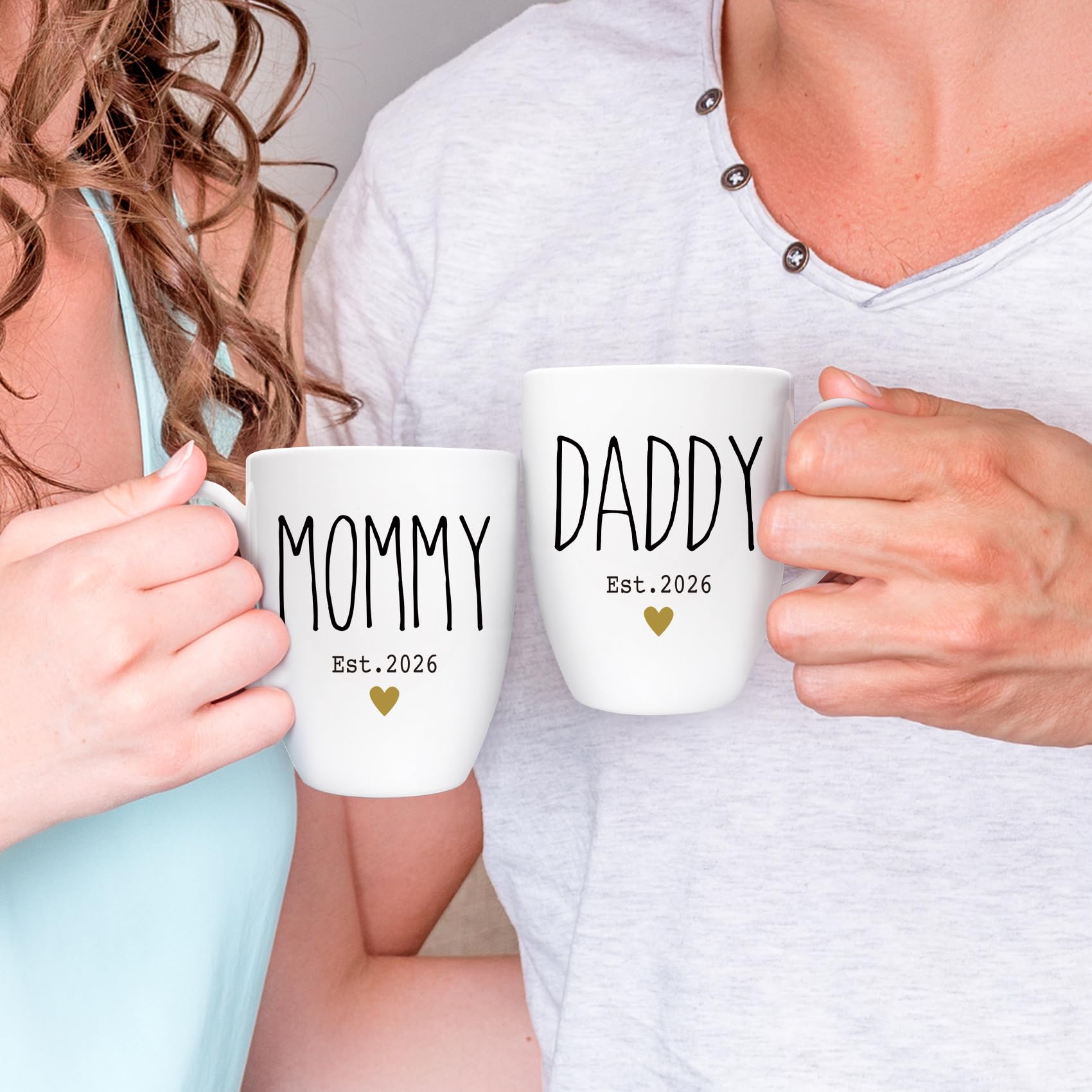 WFFW Mom and Dad mug packaged ready to give with elegant presentation.