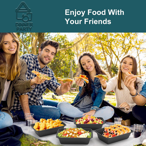 WGCC durable, reusable meal prep containers designed for long-lasting use.