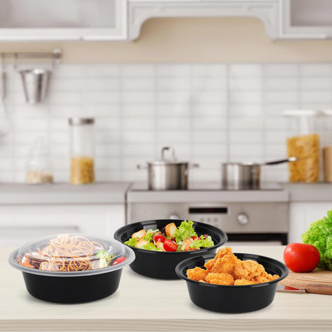 WGCC stackable 32oz bowls save space in pantry and cooler.