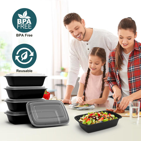 WGCC 38oz freezer-safe containers preserve flavor and texture when frozen.