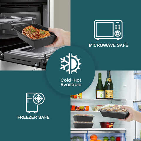 WGCC microwave-safe containers simplify reheating and cleaning for busy days.