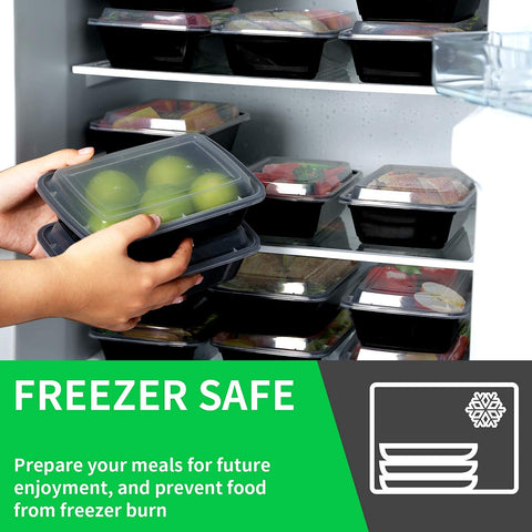 WGCC top-rack dishwasher-safe container simplifies cleanup after meals.