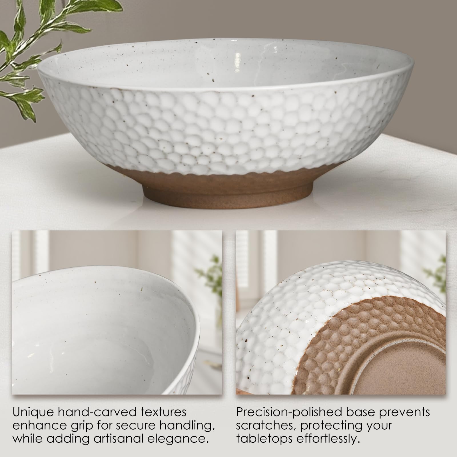 Wgtalation 58 oz bowl perfect for pasta, salads, and generous servings