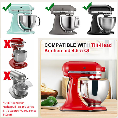 Whaleme PTFE sliding bottom glides smoothly, protecting countertops.