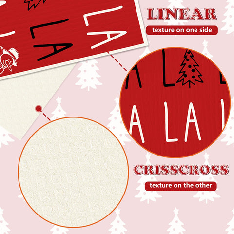 Whaline Swedish dishcloth Christmas tree pattern cleans countertops easily