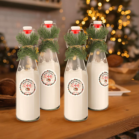 Whaline swing-top bottles for easy pouring and reuse