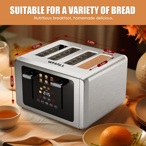 Whall defrost and reheat functions for frozen items