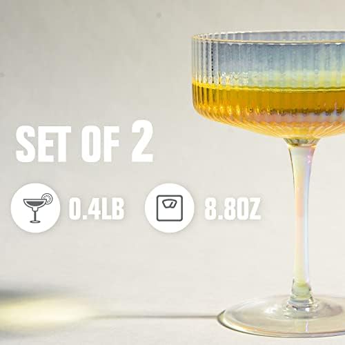 whatAmug gift ready coupe glass packaging ideal for weddings and holidays.