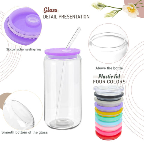 WHEATHUSK acrylic lids keep drinks covered and spill-free.