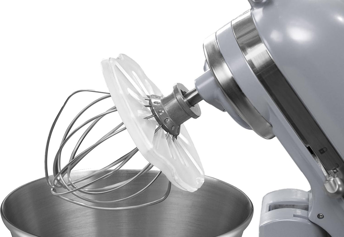 Whisk Wiper Pro bowl-cleaning for quick wipe-down after mixing