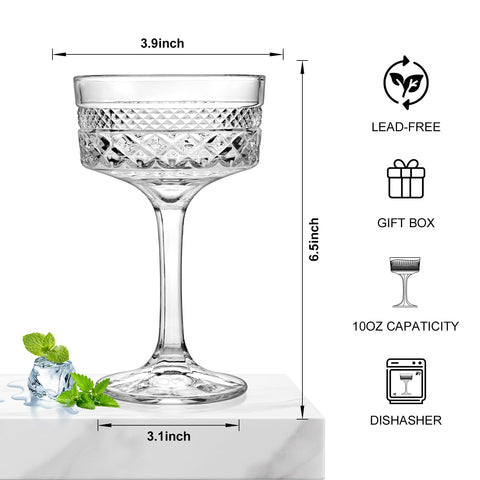 Whisquor lead-free crystal glasses offer safe, elegant sipping