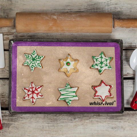 Whisrvival mat ready for dishwasher-friendly cleanup.