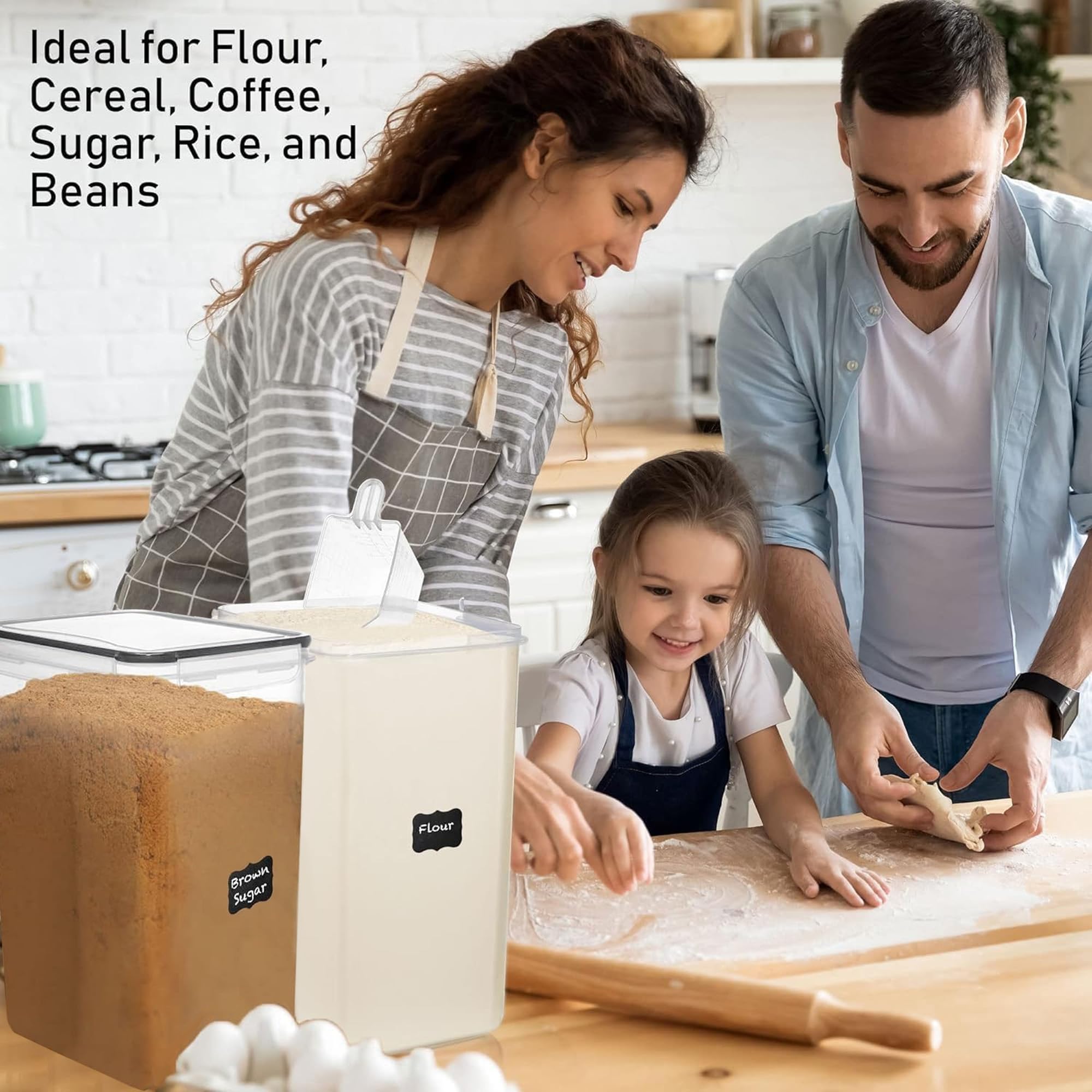 WHITE FEATHER SUPPLIES clear view contents lets you see at a glance.
