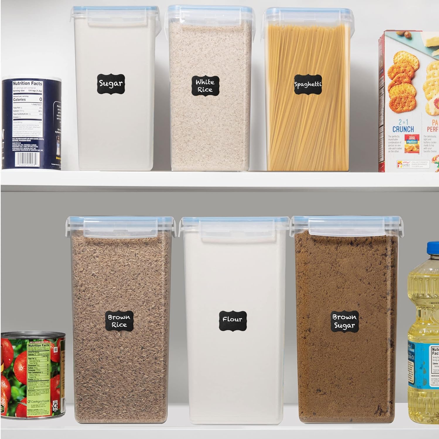 White Feather Supplies dishwasher-safe storage for effortless cleaning.