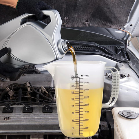 WhiteRhino 1 gallon pitcher in garage or lab use.