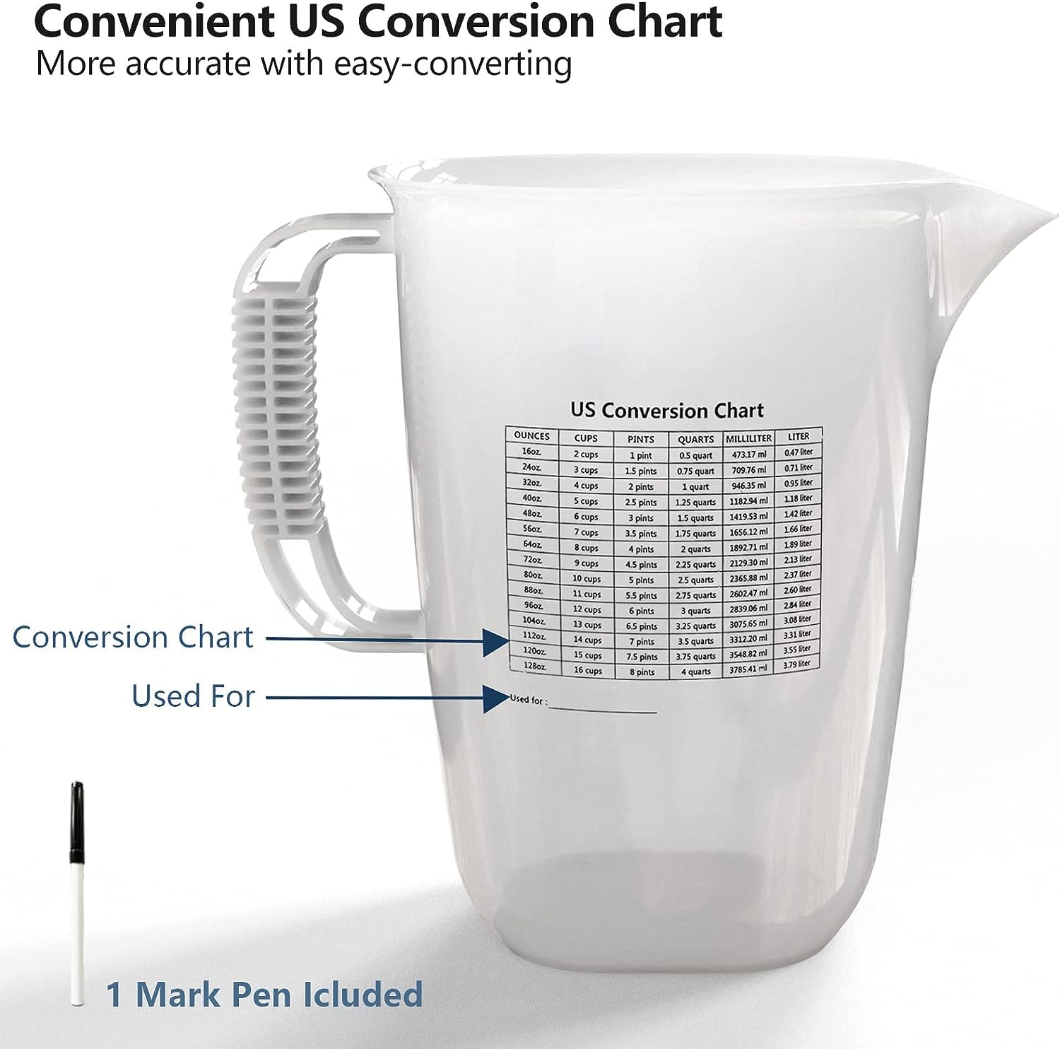 WhiteRhino food-grade polypropylene pitcher showing durable construction
