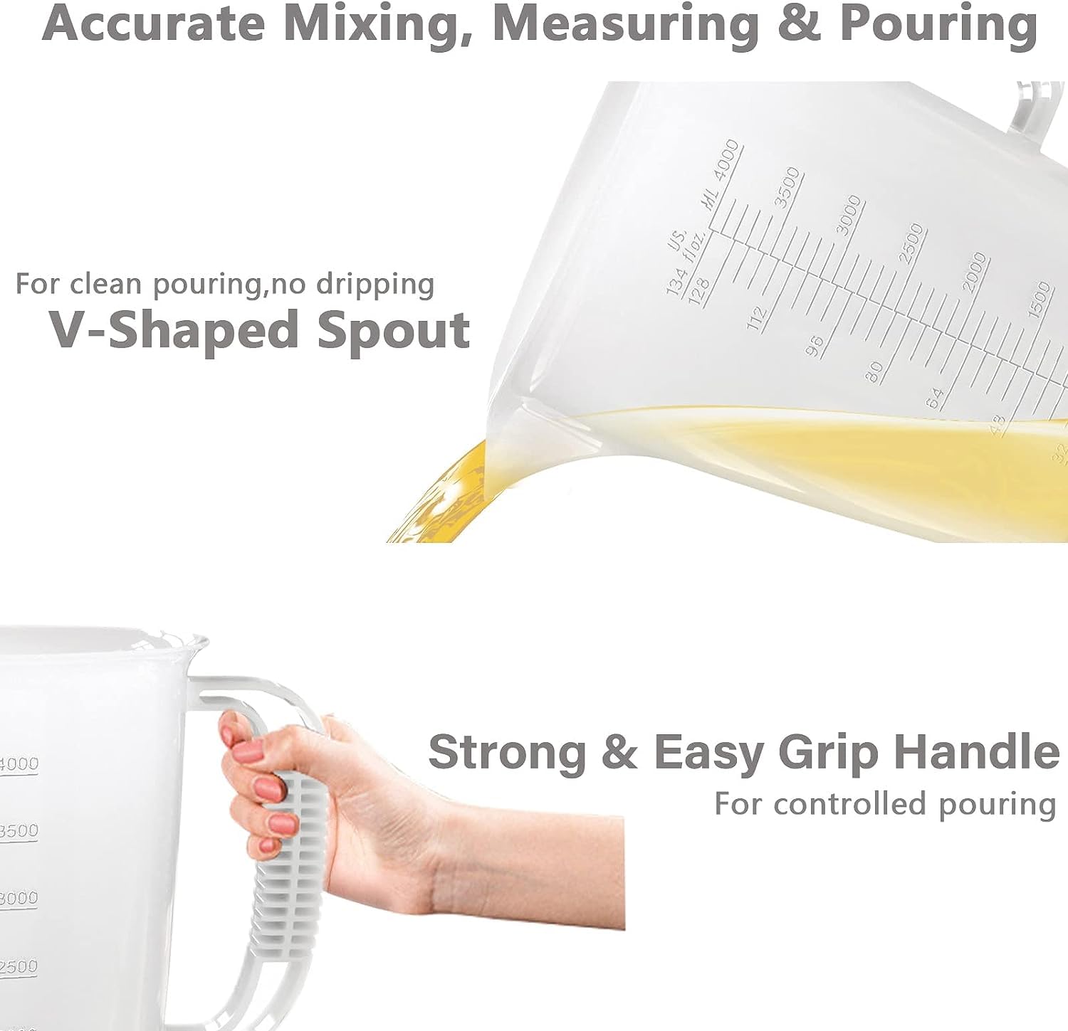 WhiteRhino thickened handle provides a secure grip during use