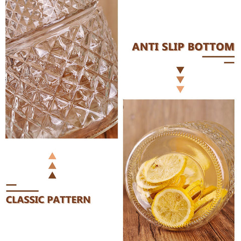 WHJY bamboo-lid jar with silicone gasket keeps foods fresh and airtight.
