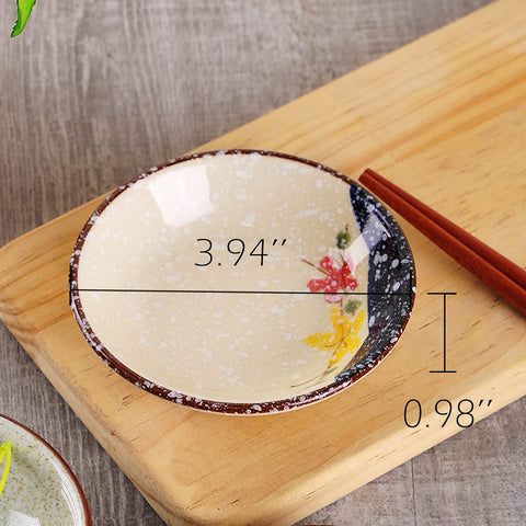 WHJY side dish featuring a birds pattern, adds color to tableware.