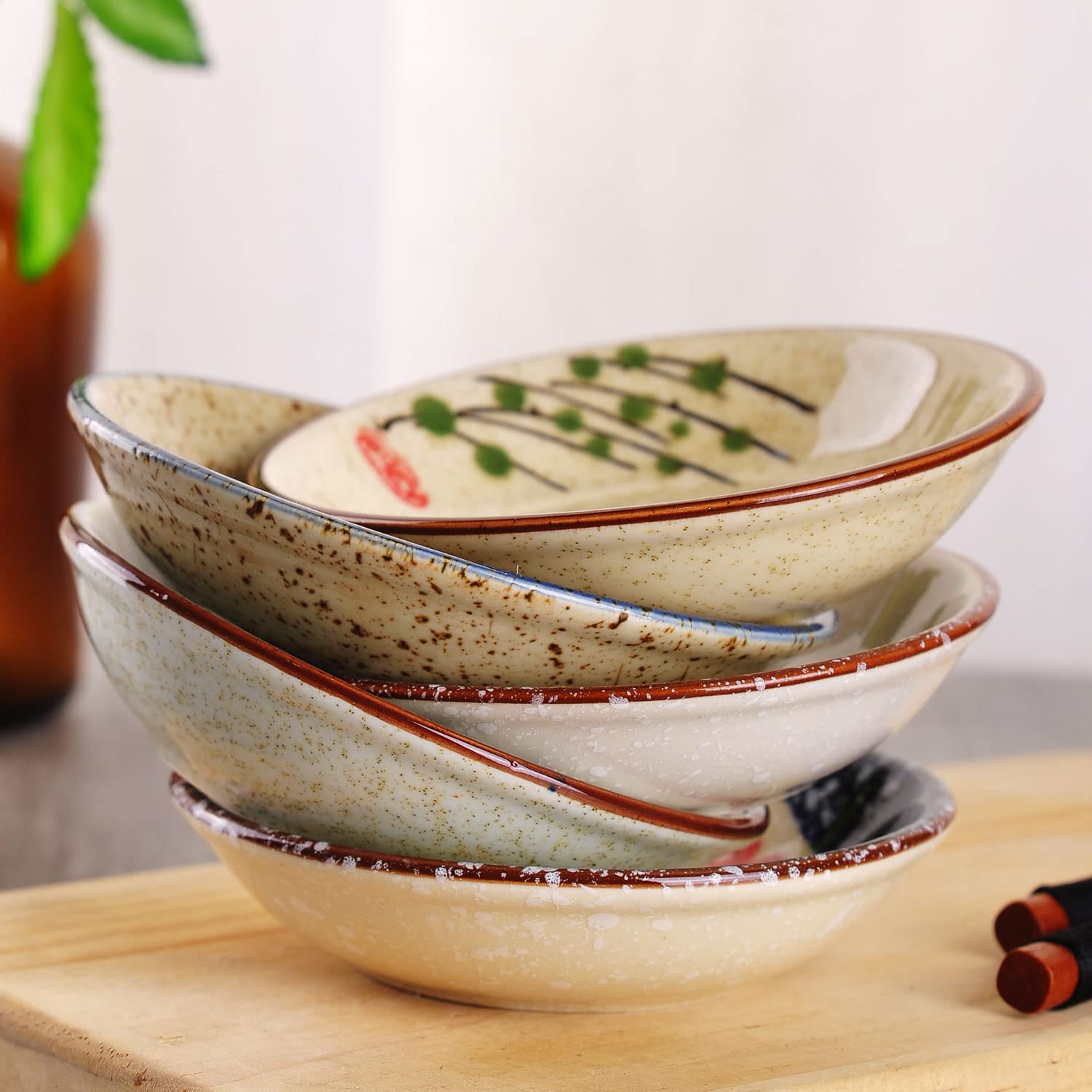 WHJY side dish with fish motif, great for sushi accompaniments.