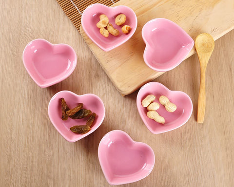 WHJY stackable ceramic side dishes save space on tables