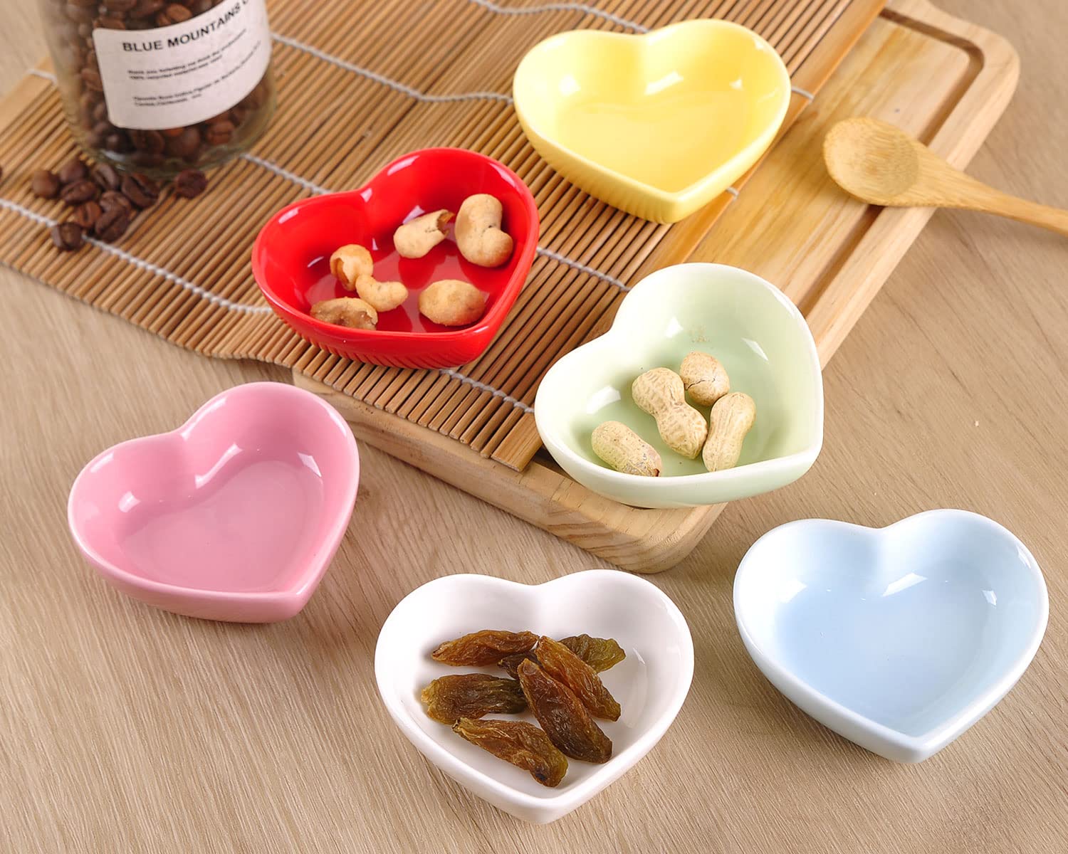 WHJY wedding party ceramic dishes six-pack for coordinated tableware
