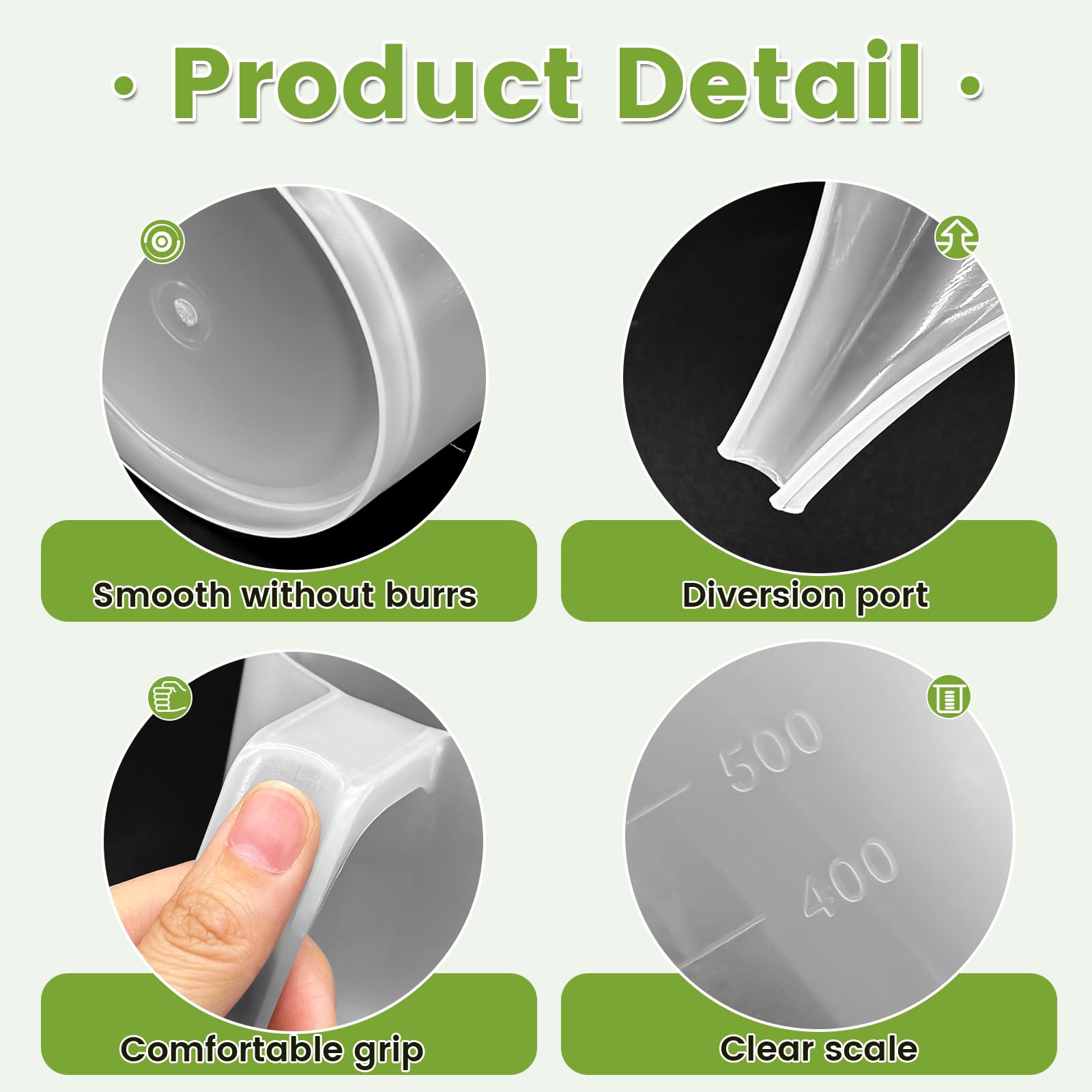 Whkvnng food-grade ABS plastic material safe for direct contact with food