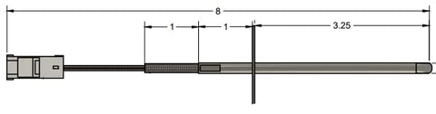 Durable build of Wholesale Sensors 316233902 oven probe
