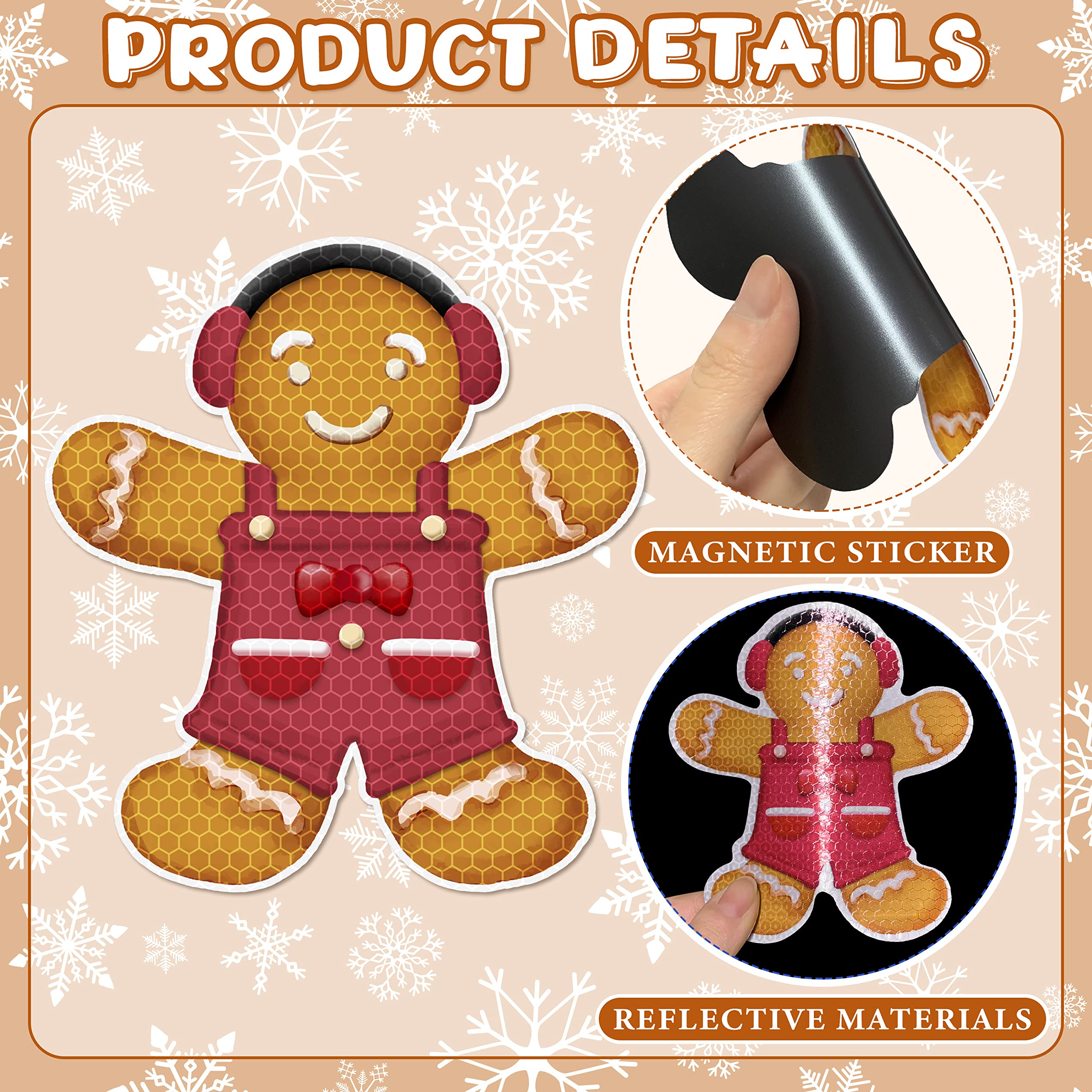 WHYMEO reflective magnets boost night visibility on metal surfaces.