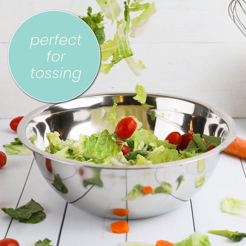 WHYSKO stainless steel bowls are BPA-free and safe for everyday cooking.