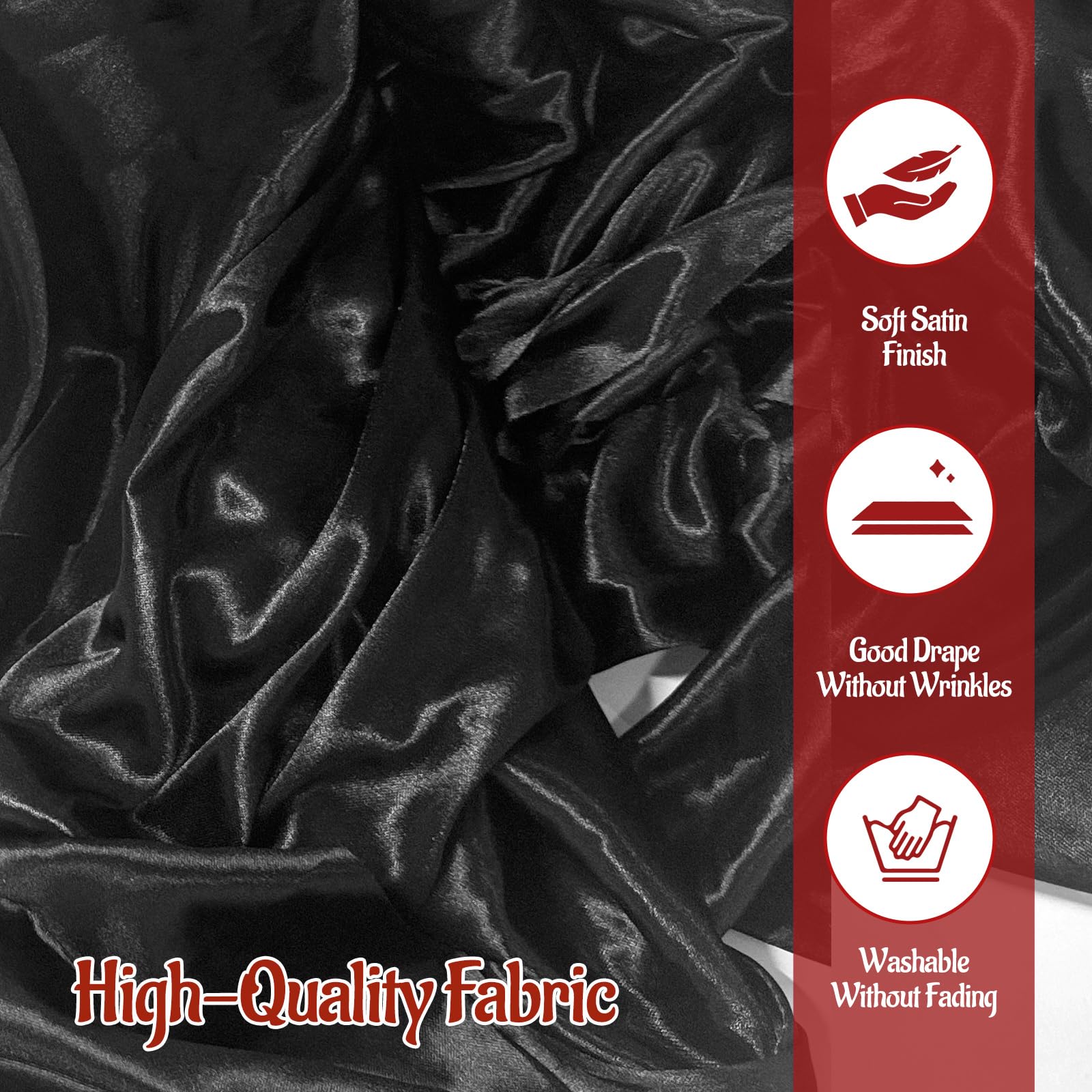 Wibeelee 16x28 stage skirt fits most platforms for flexible decorating.