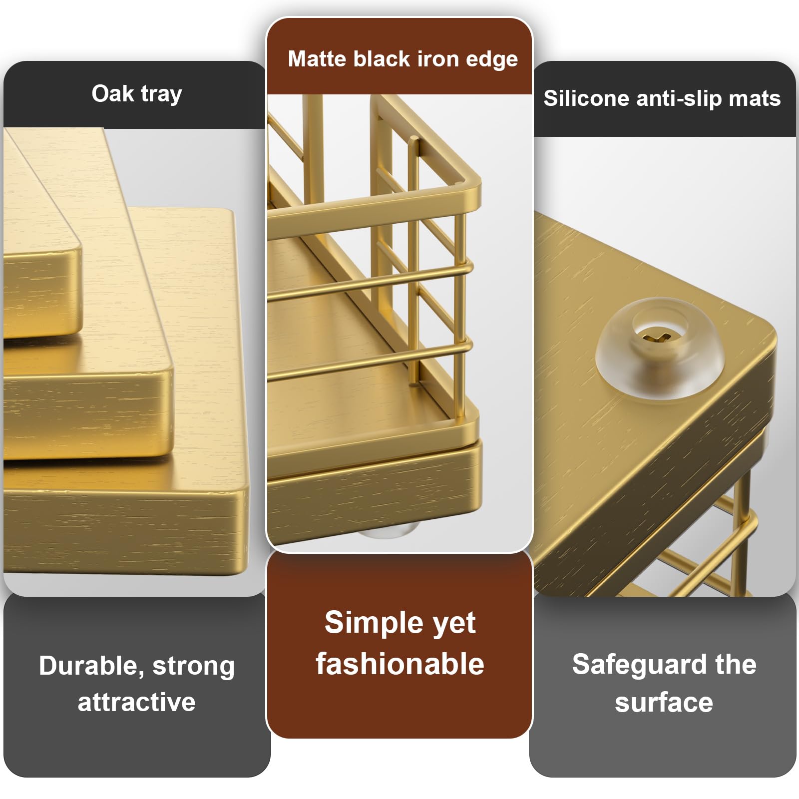 Wican disposable paper towels organizer neatly fits on countertops.