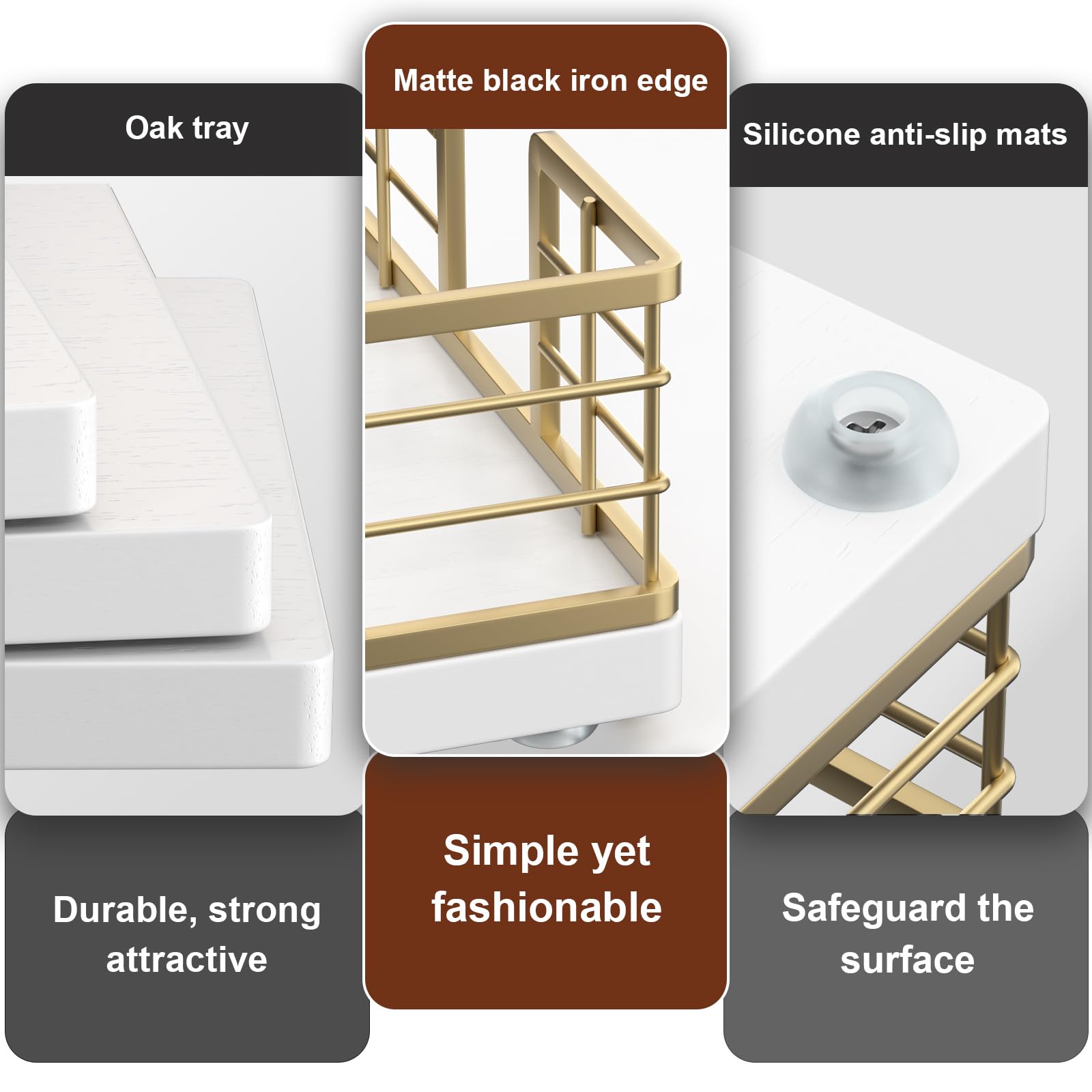 Wican gift-worthy towel holder tray enhances bathroom organization as a thoughtful gift.