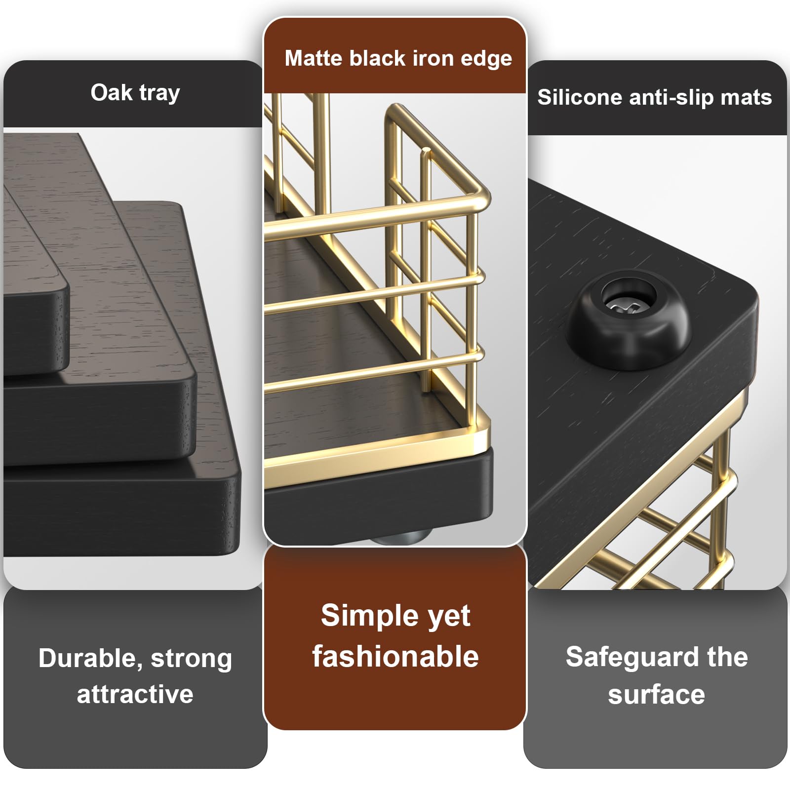 Wican guest towel holder tray on dining table demonstrates versatile use as napkin holder.