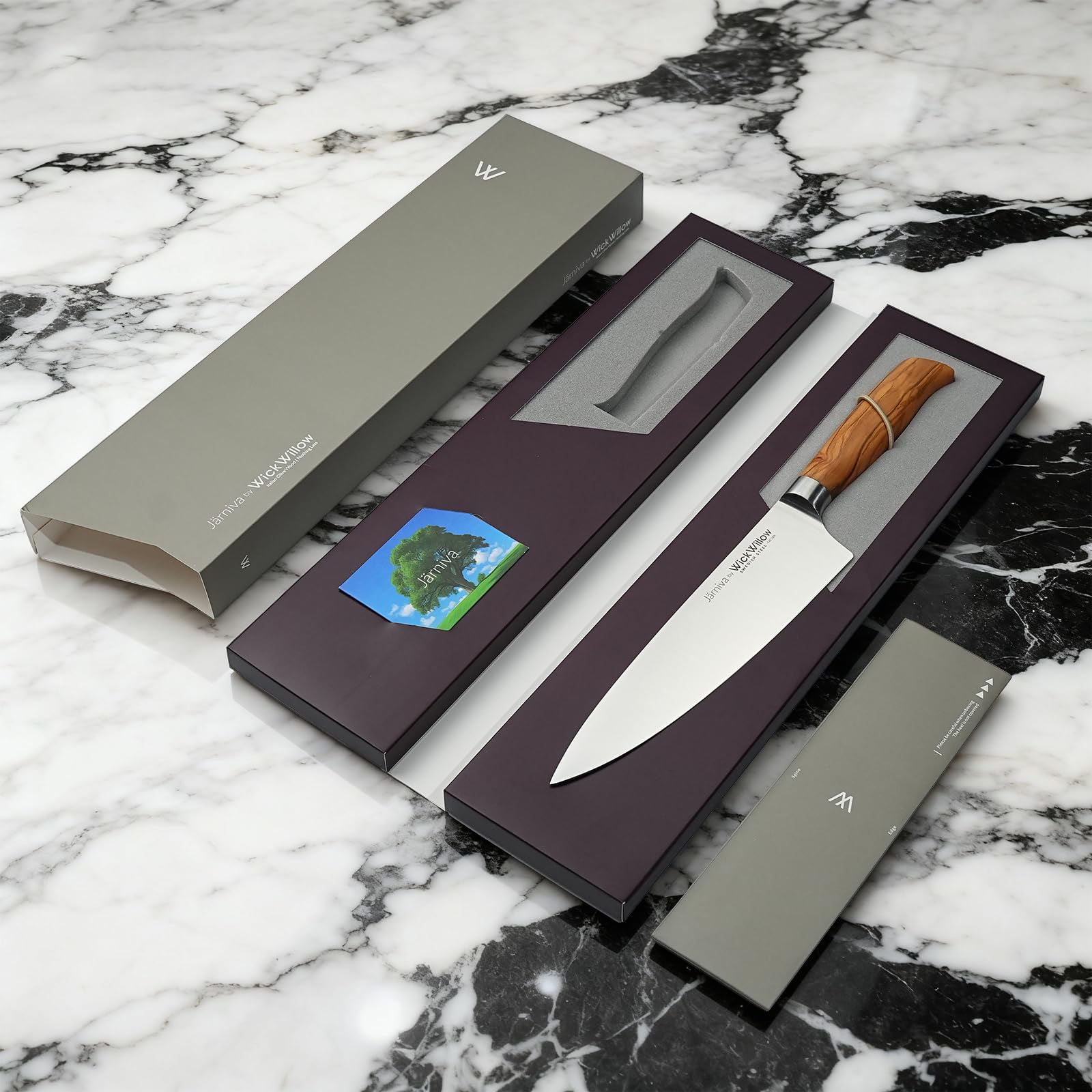 WICKWILLOW ergonomic grip enhances control during extended prep.