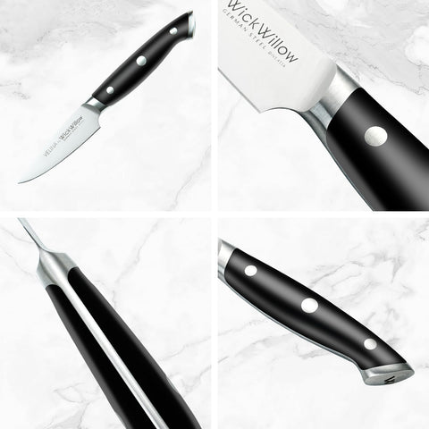 WICKWILLOW razor-sharp edge close-up for clean cuts.