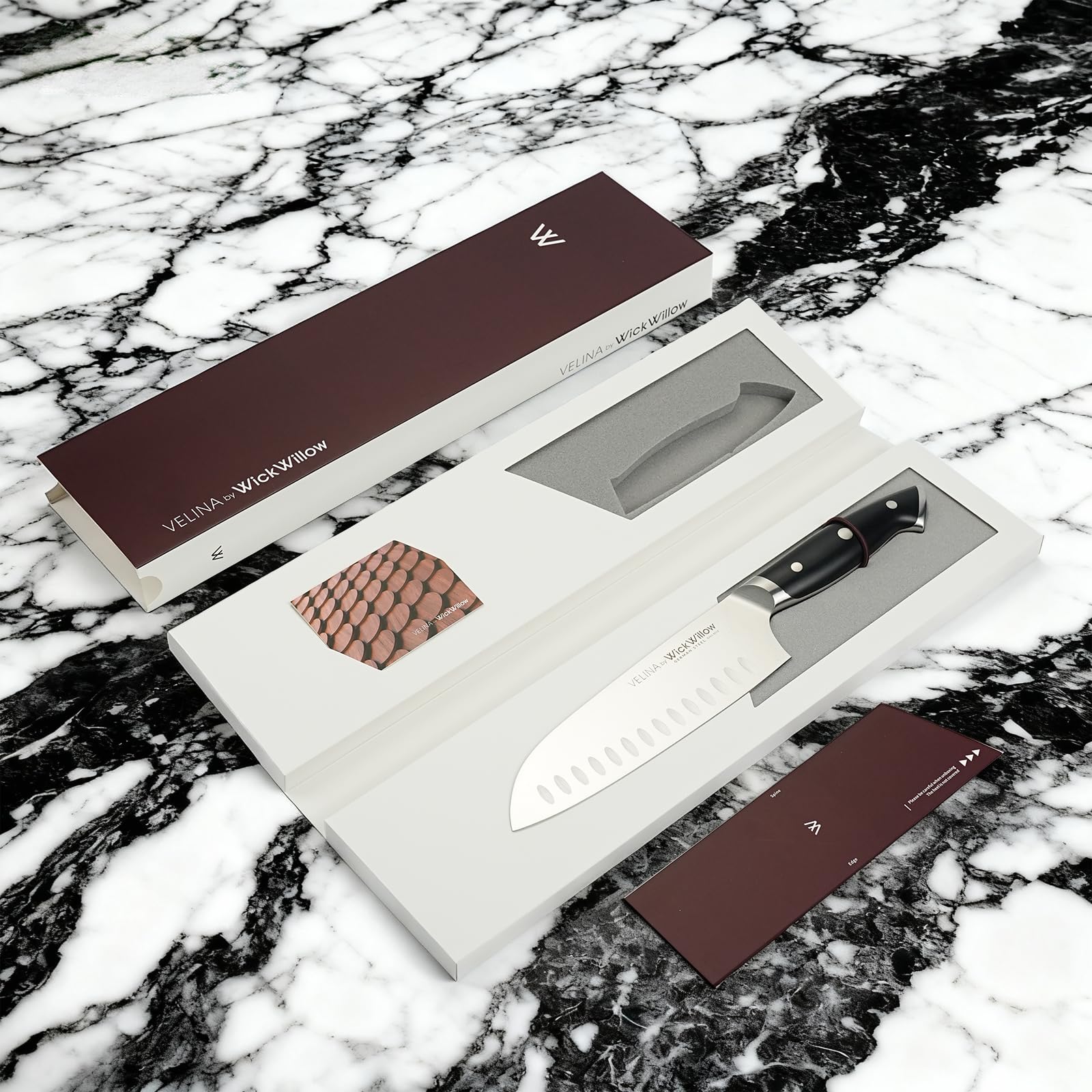 WICKWILLOW precision-cut edge enables fast, even slicing