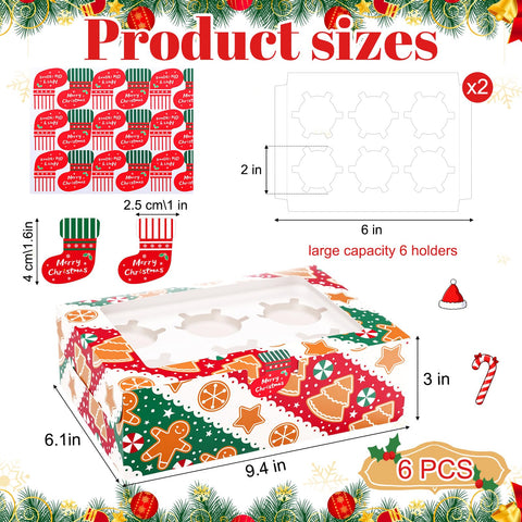 Widecook 30-pack bakery boxes ready for home or shop use.