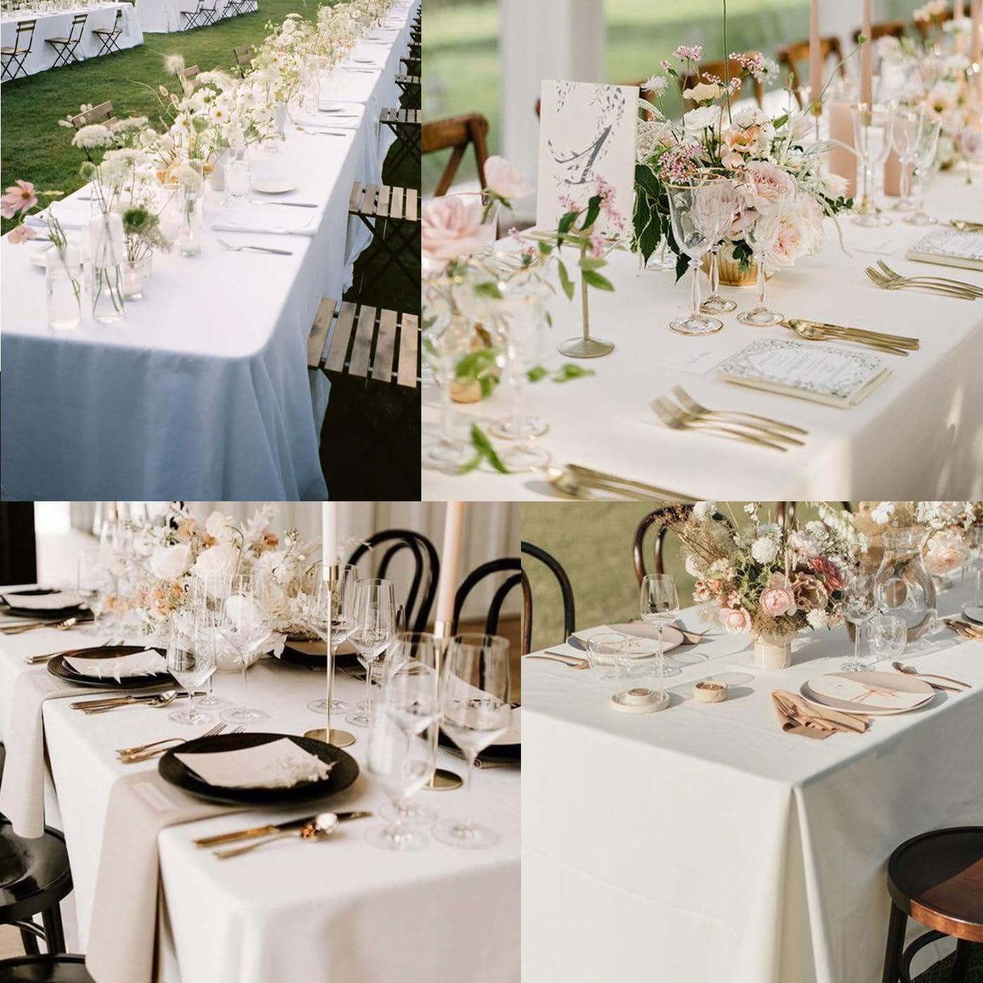 WIGENIUS table covers simplify cleanup after spills.